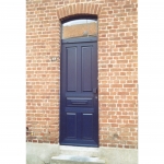 Porte PVC bleu modèle Degas - Profel