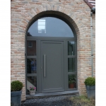 Porte gris quartz pleine - Profel