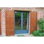 Porte-fenêtre Fino bleu - Profel