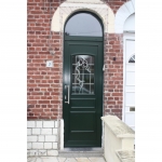 Porte en PVC vert-sapin - Profel