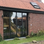 Châssis en aluminium vert monument - Profel