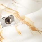 Calacatta Gold Satin 3D Rectifié 90/90 x 09 mm