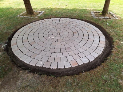 Pavés Grés Kandla White Beige 14/14/3à5mm