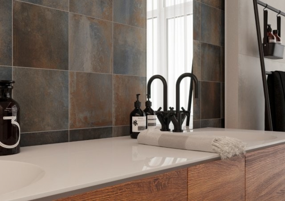 B208 P M. Dark Blue Rectifié 20/20 x 09 mm