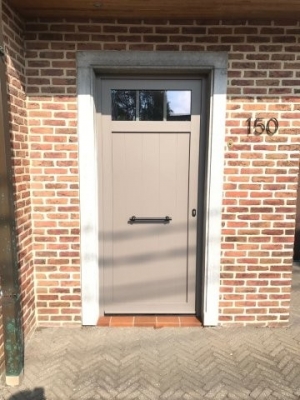 Porte PVC beige/gris - Profel