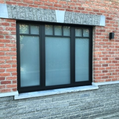 Fenêtres en aluminium noir - Profel