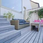 Terrasse en Padouk