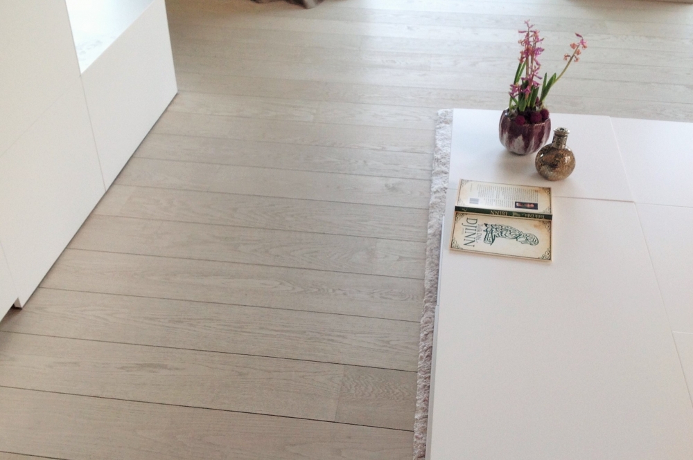 Parquet chêne semi-massif huile Valley Super White 2000x180x14/3,8mm