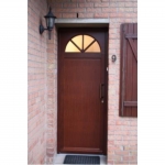 Porte en bois méranti - Profel