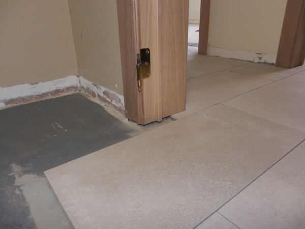 Pose carrelage intérieur