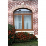 Châssis PVC retro imitation chêne doré - Profel