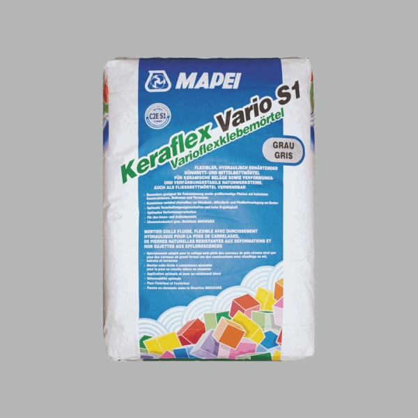 Keraflex Vario S1 Gris sac 25kg - Ciment-colle haute déformabilité