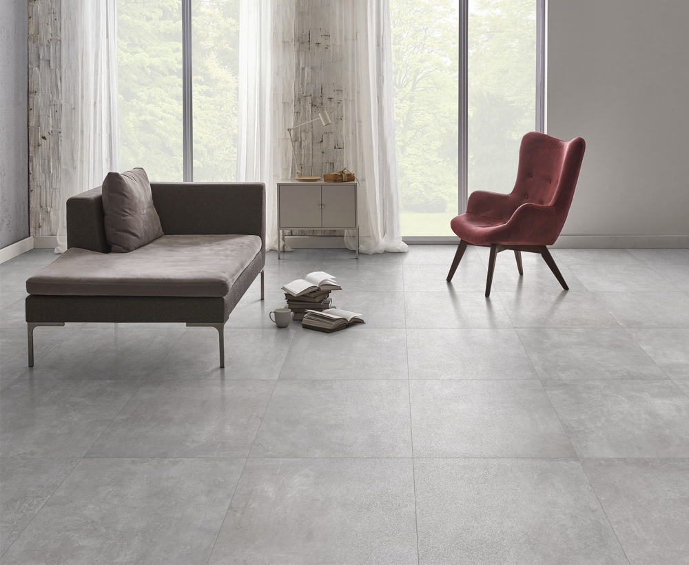S06 A. Grigio Naturel Rectifié 60/60 x 09 mm