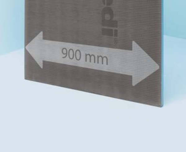 Panneau de construction WEDI XL 2,50x0,90m x 50mm d'épaisseur