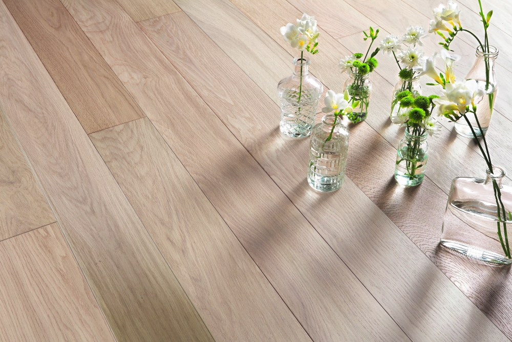 parquet chêne semi-massif clic Classic verni Bois flotté de 500à2000x184x14/3,4mm. STOCK!