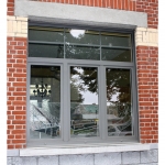 Fenêtre Primo gris-poussière - Profel